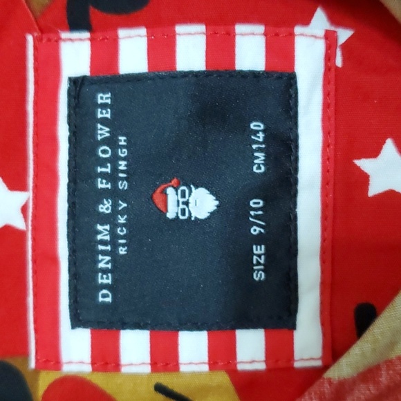 NWT: DENIM & FLOWER HOLIDAY SHIRT - Picture 3 of 4
